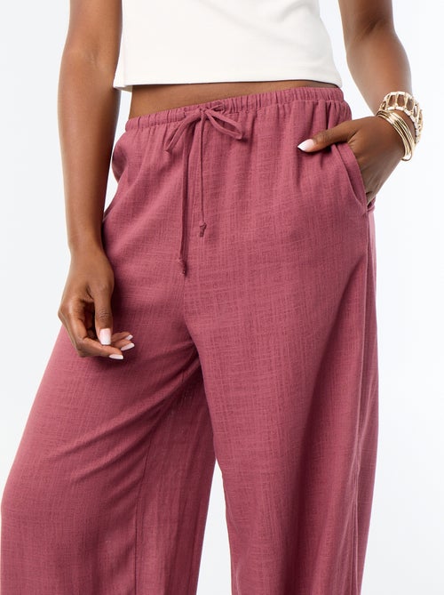 Effen ballonbroek met 2 zakken - Kiabi