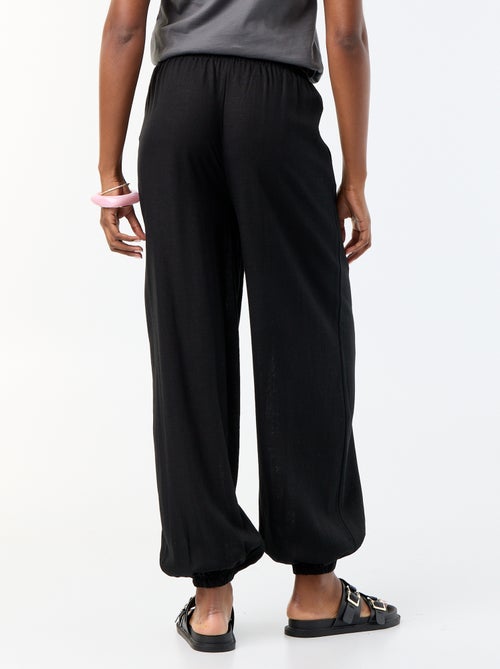 Effen ballonbroek met 2 zakken - Kiabi