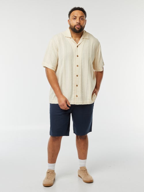 Effen bermuda - chinomodel - Kiabi