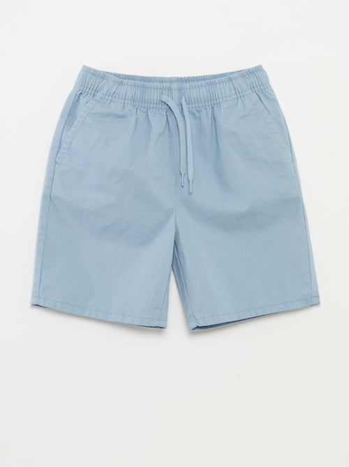Effen bermuda in chinostijl - Kiabi