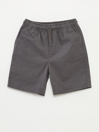 Effen bermuda in chinostijl