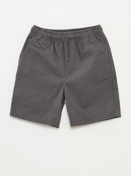 Effen bermuda in chinostijl - Kiabi