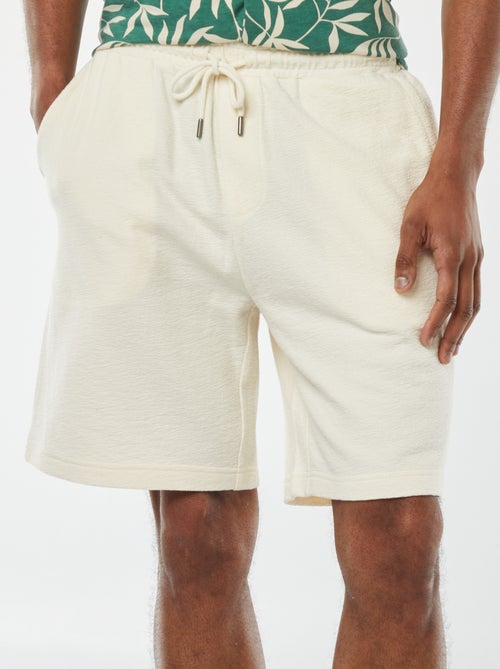 Effen bermuda met zakken - Kiabi