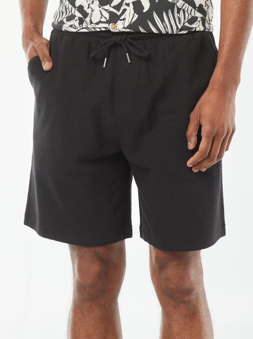 Effen bermuda met zakken - Kiabi