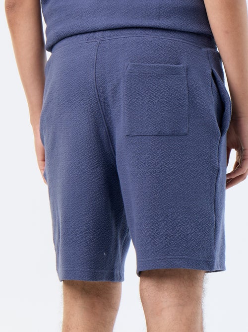 Effen bermuda van zware jersey - Kiabi