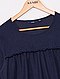     Effen blouse van getextureerd tricot afbeelding 2
