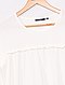     Effen blouse van getextureerd tricot afbeelding 2
