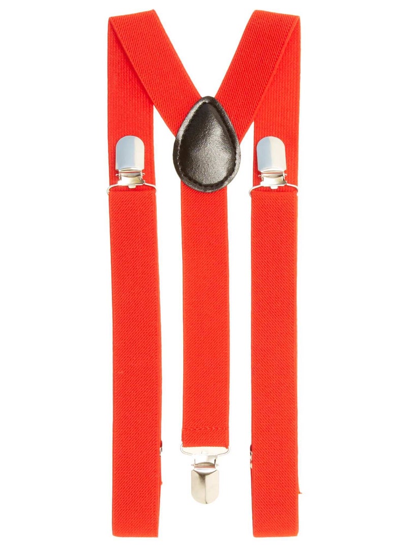 Effen bretellen rood - Kiabi
