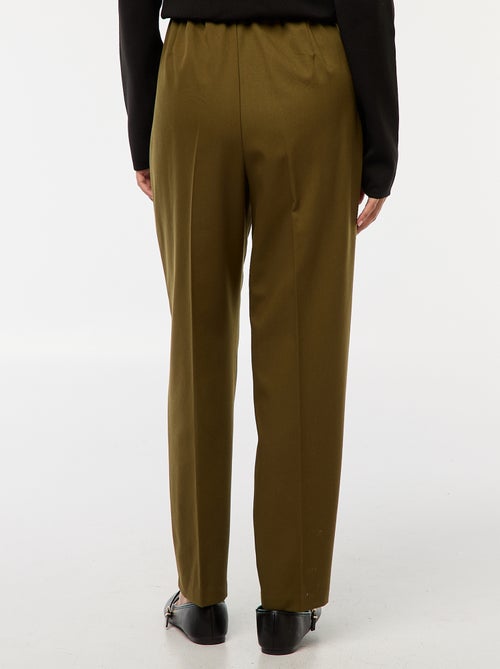 Effen broek in joggingstijl - Kiabi