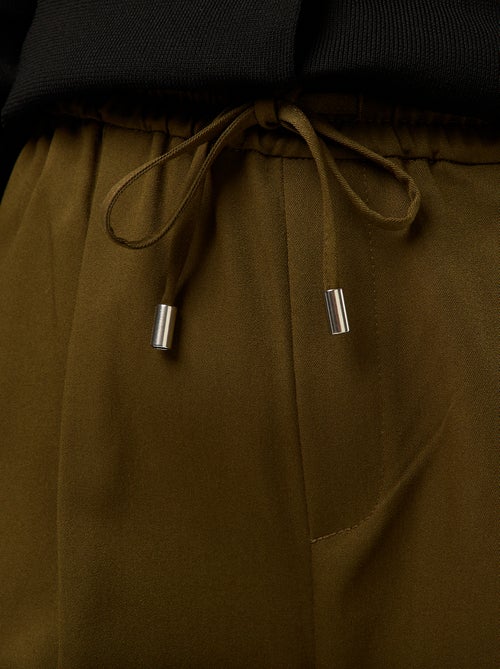 Effen broek in joggingstijl - Kiabi