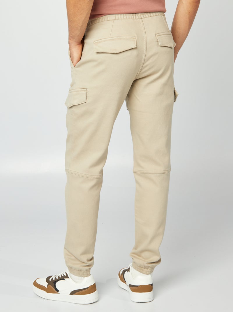 Effen broek met zakken BIEGE - Kiabi