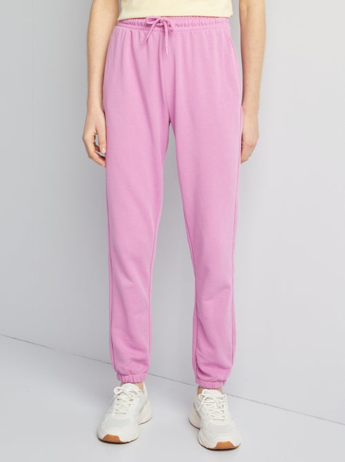 Effen broek van dunne joggingstof - Kiabi
