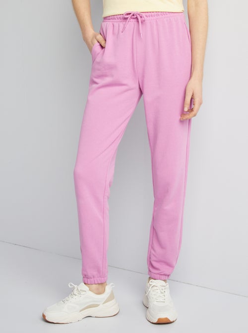 Effen broek van dunne joggingstof - Kiabi