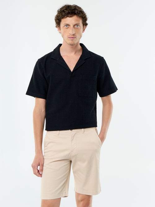 Effen chino bermuda - Kiabi