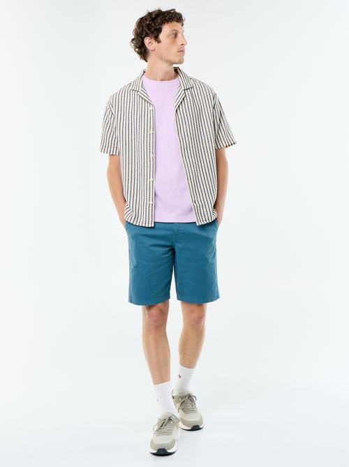 Effen chino bermuda - Kiabi
