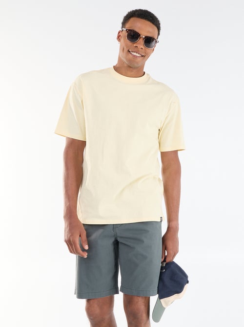 Effen chino bermuda - Kiabi