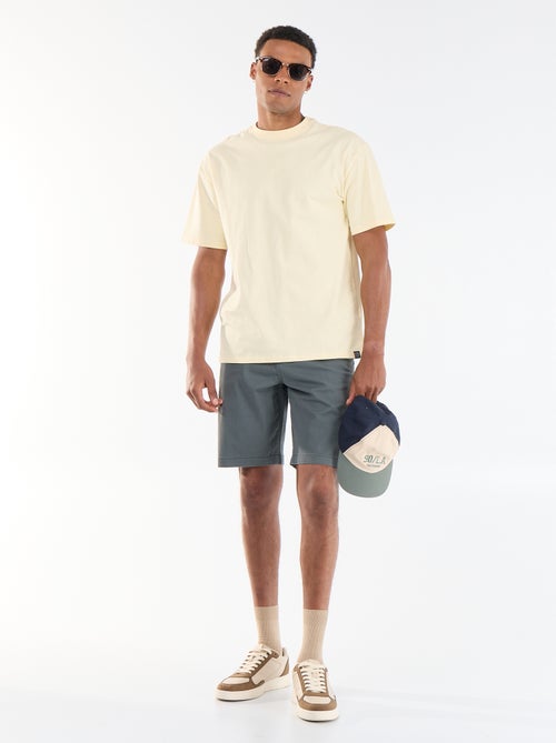 Effen chino bermuda - Kiabi