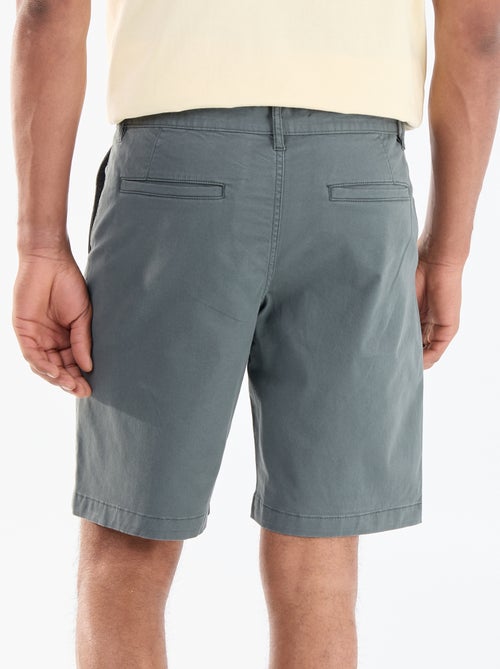 Effen chino bermuda - Kiabi