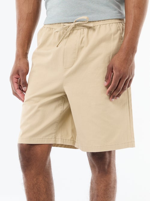 Effen chino short - Kiabi