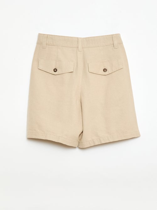 Effen chino short - Kiabi