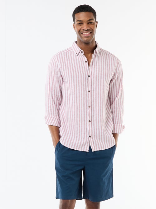 Effen chino short - Kiabi