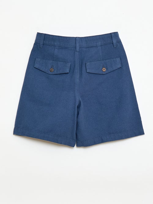 Effen chino short - Kiabi