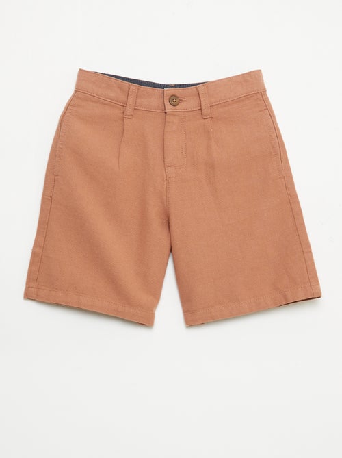 Effen chino short - Kiabi