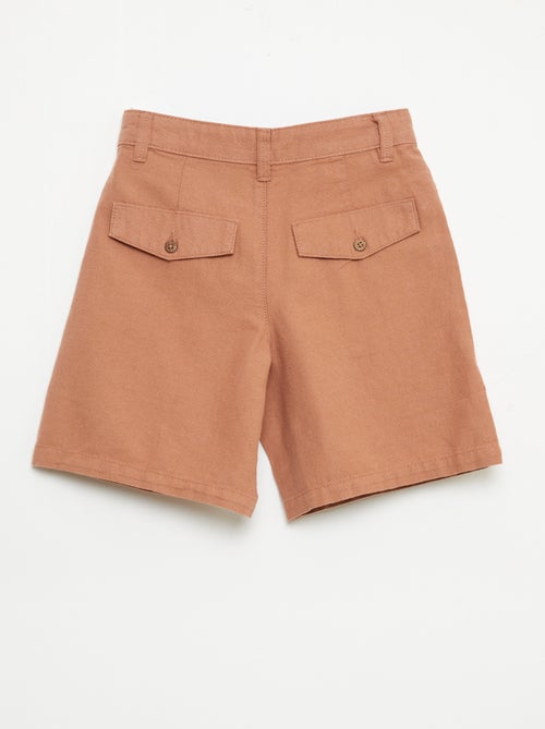 Effen chino short - Kiabi