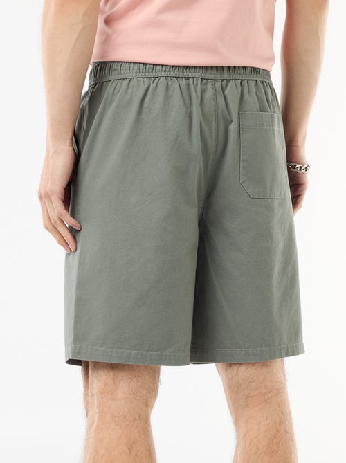 Effen chino short - Kiabi