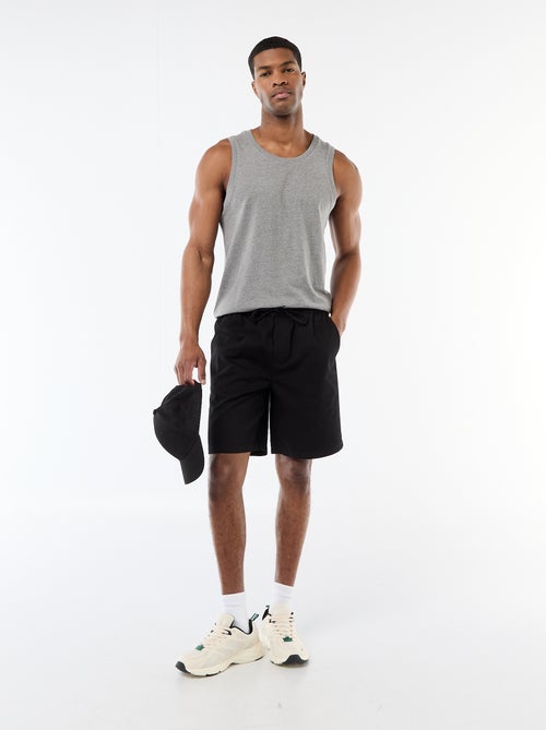 Effen chino short - Kiabi