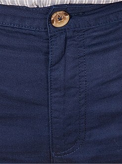 Effen chinobermuda - Kiabi