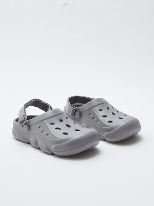 Effen clogs van gegoten kunststof - Kiabi