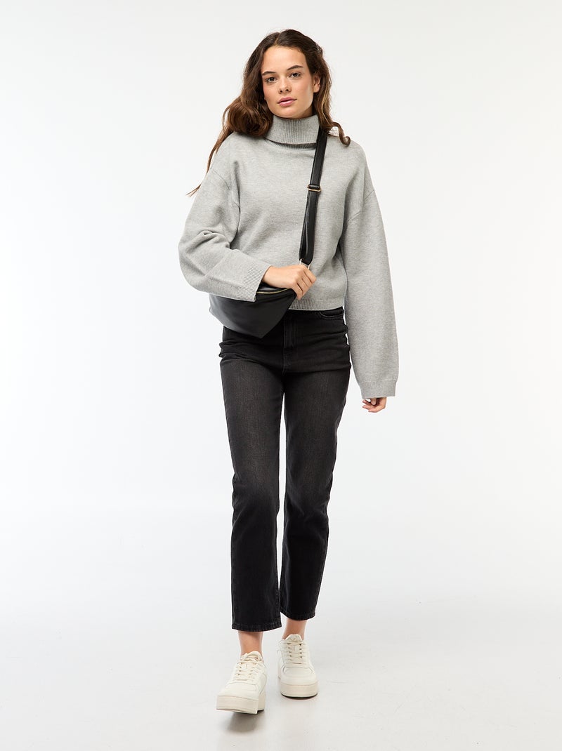 Effen coltrui Grijs - Kiabi