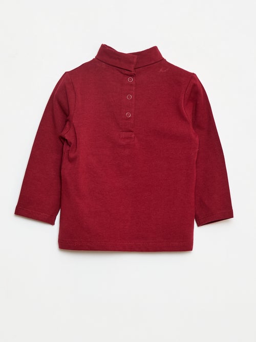 Effen coltrui met opstaande kraag - Kiabi