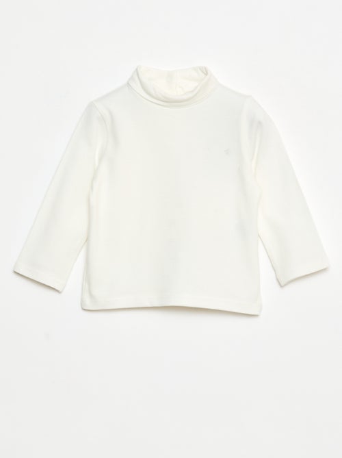 Effen coltrui met opstaande kraag - Kiabi