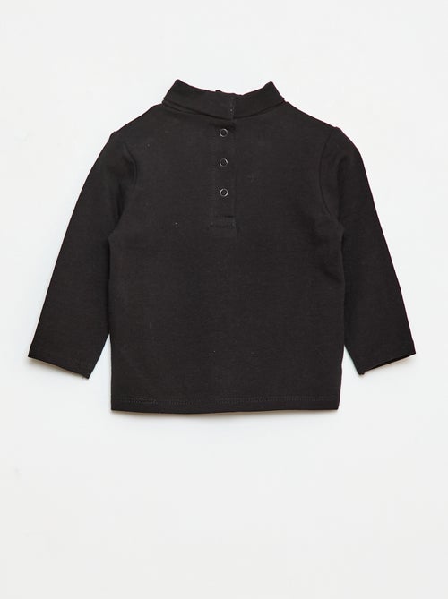 Effen coltrui met opstaande kraag - Kiabi