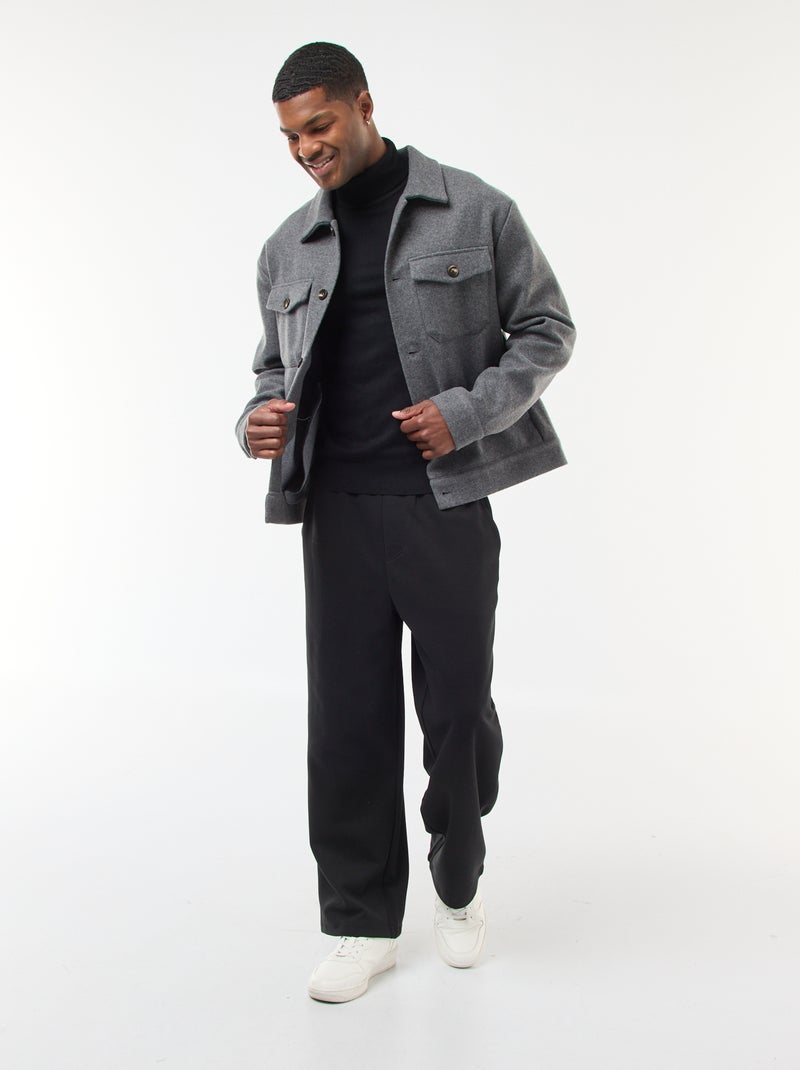 Effen coltrui zwart - Kiabi