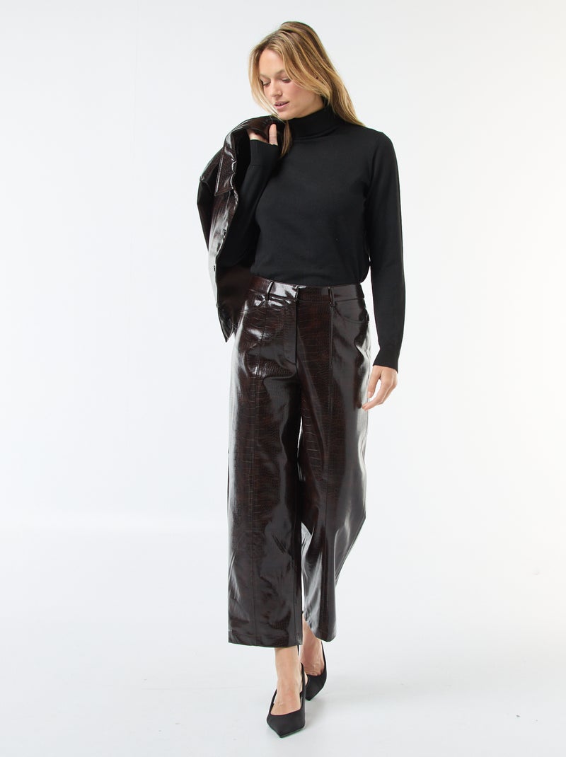 Effen coltrui zwart - Kiabi