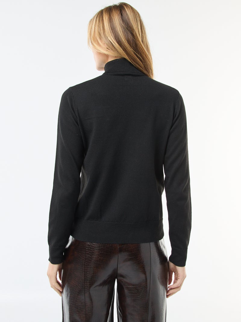 Effen coltrui zwart - Kiabi