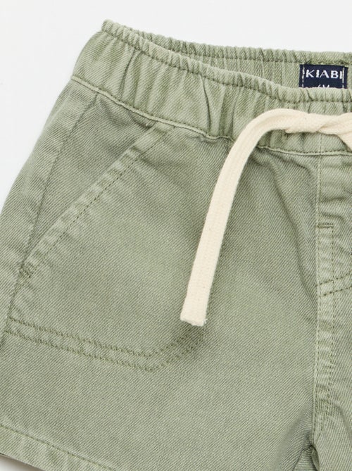 Effen denim short - Kiabi