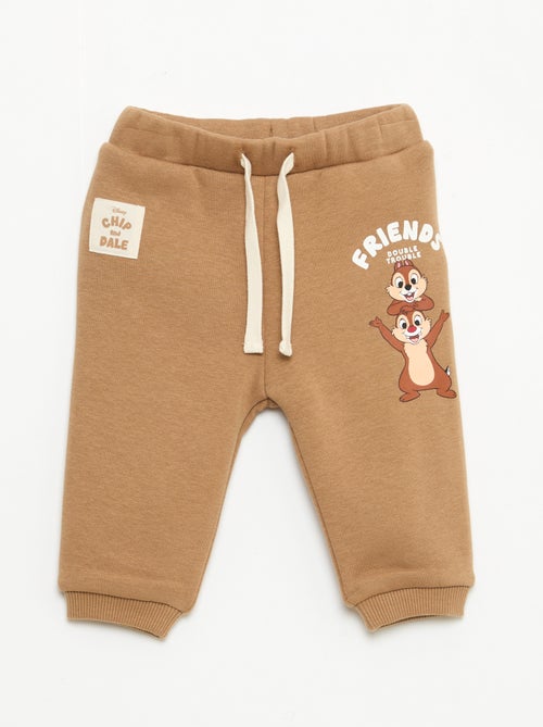 Effen Disney-joggingbroek met Knabbel & Babbel-print - Kiabi