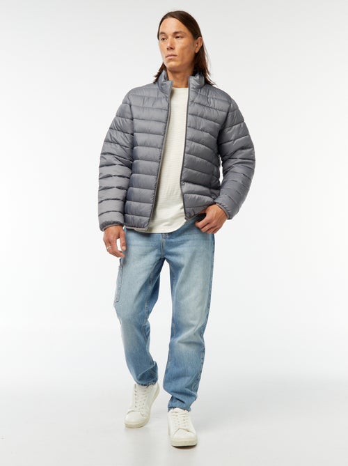 Effen donsjack van dunne stof - Kiabi