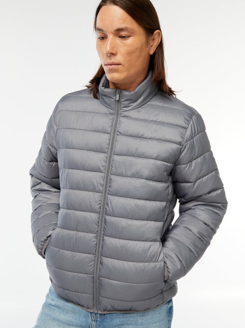 Effen donsjack van dunne stof - Kiabi