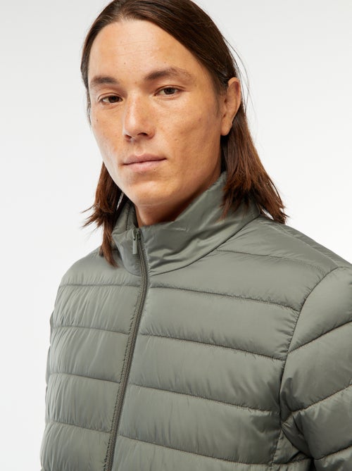 Effen donsjack van dunne stof - Kiabi