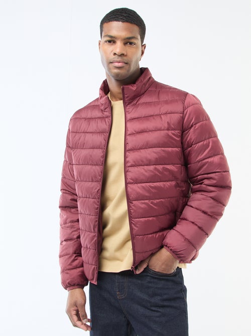 Effen donsjack van dunne stof - Kiabi