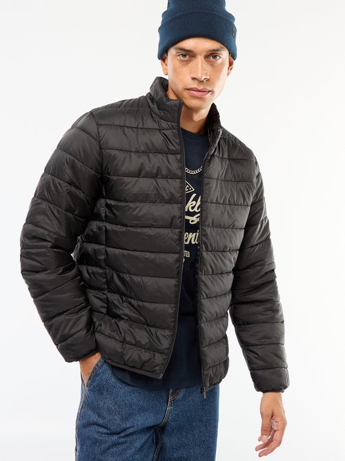 Effen donsjack van dunne stof - Kiabi