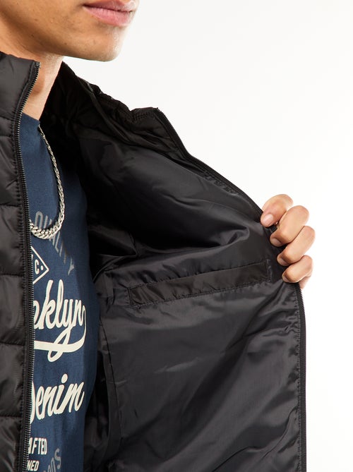 Effen donsjack van dunne stof - Kiabi