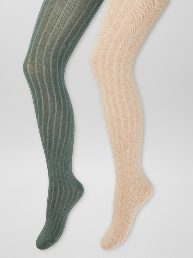 Effen en warm maillotje GROEN - Kiabi