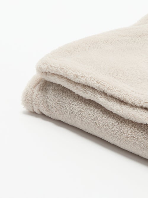 Effen fleece deken - Kiabi Effen fleece deken - Kiabi