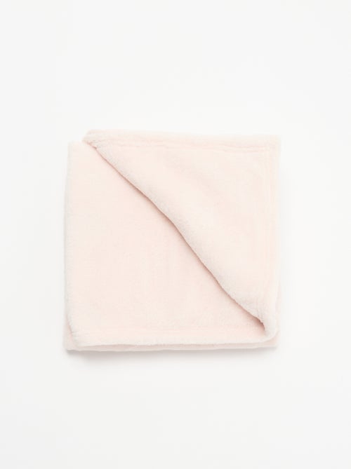 Effen fleece deken - Kiabi Effen fleece deken - Kiabi